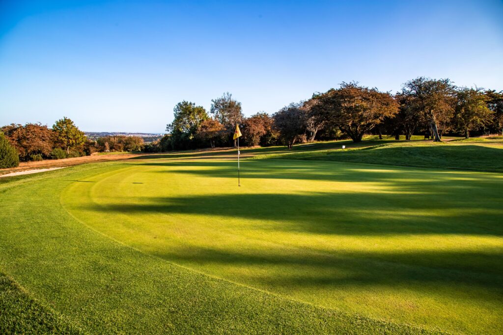 The Dyke Golf Club on the South Downs above Brighton