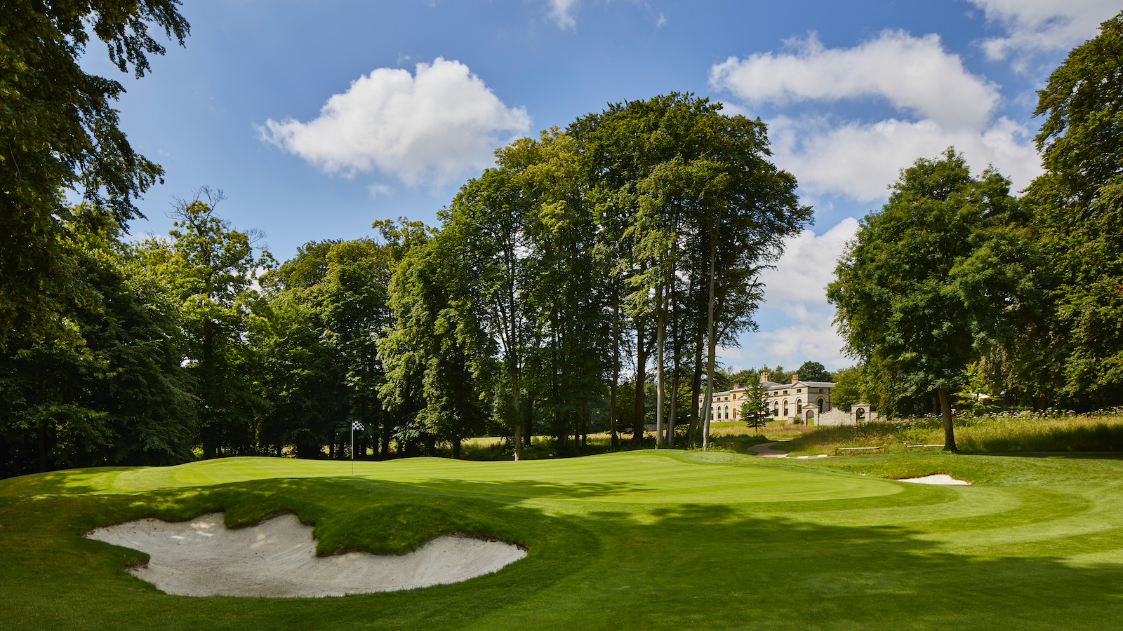 Goodwood golf course on the Goodwood Estate near Chichester, West Sussex