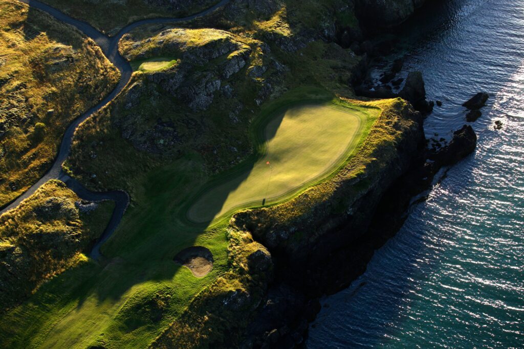 Golf course in Iceland
