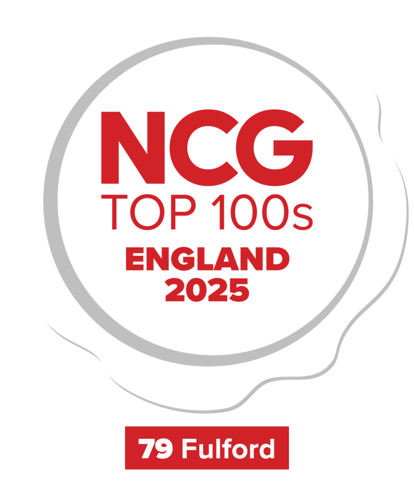 National Club Golfer Top 100s England 2025 badge: Fulford ranked 79th