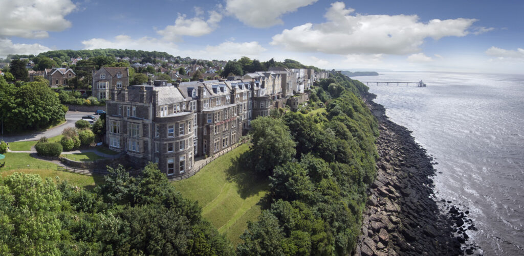 Walton Park Hotel, Clevedon, overlooking the Severn Estuary