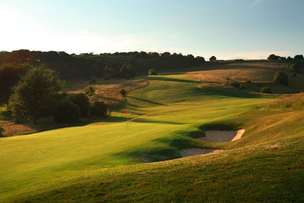 Worthing Golf Club Colt course in the South Downs, West Sussex